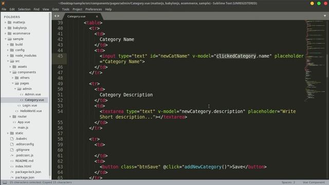 Vue.js 2 Bangla Tutorial #21.8: Sample e-commerce project смотреть онлайн