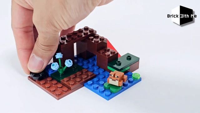 LEGO Minecraft 21240 The Swamp Adventure speedbuild BrickwithMe
