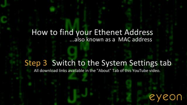 Find your Ethernet (MAC) Address using LMTools смотреть онлайн