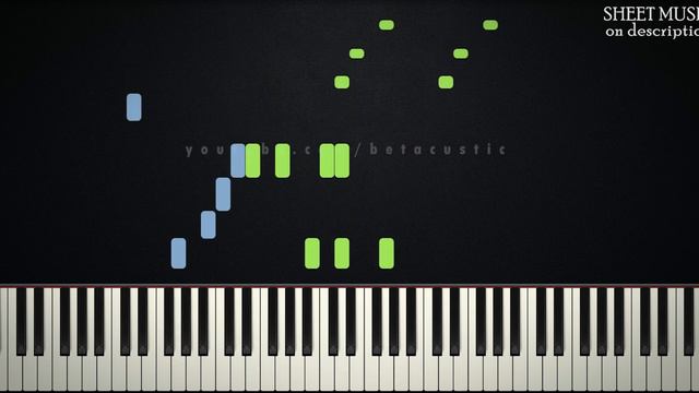 Amazing Grace (Jazz Version) | HARD PIANO TUTORIAL + SHEET MUSIC by Betacustic смотреть онлайн