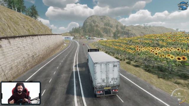 Truck & Logistics Simulator Logitech g29 #11 - Amerikan Kamyonu Aldım - Gameplay FHD смотреть онлайн