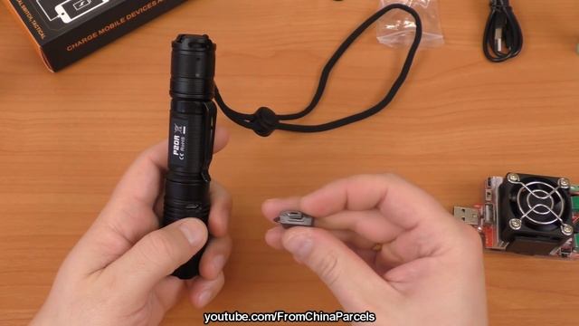 ? КЛАССНЫЙ ФОНАРИК-ПОВЕРБАНК FITORCH P20R 1180-ЛЮМЕН CREE XP-L ИЗ КИТАЯ