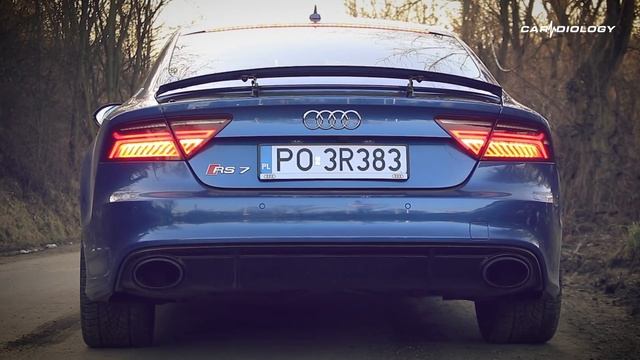 2017 Audi RS7 Performance 605HP - Start-up, Launch Control, Sound And Interior