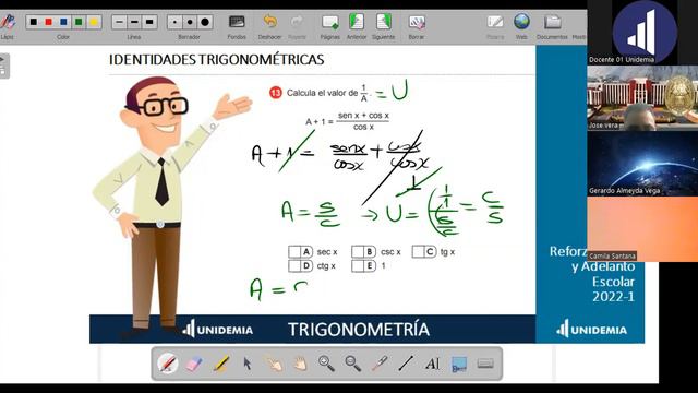 S16 G01 Trigonometría Identidades Trigonométricas 02 de 02 смотреть онлайн