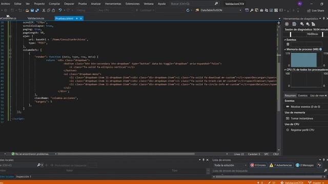 Javascript DataTable: Desplegar un Dropdown cuando hay un solo registro смотреть онлайн