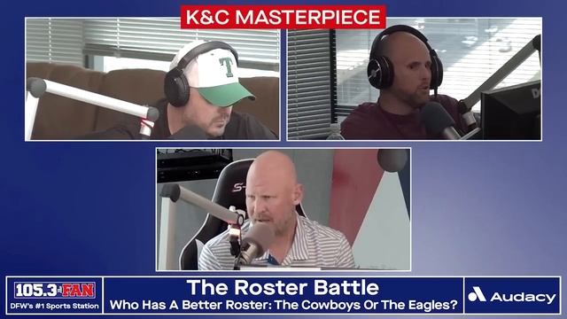 Who Has The Better Roster: Cowboys or Eagles? | K&C Masterpiece смотреть онлайн