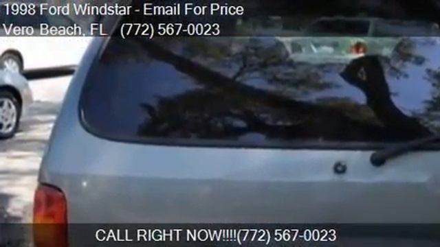1998 Ford Windstar Base for sale in Vero Beach, FL 32962 at смотреть онлайн