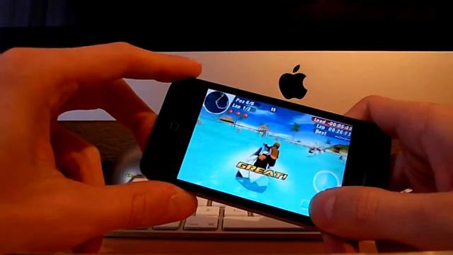 Aqua Moto Racing 2 iPhone - Recensione смотреть онлайн