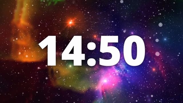 30 Minute Countdown Timer with Alarm and Deep Space Ambient Music | ?Deep Space Galaxy ? смотреть онлайн