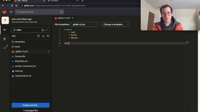 Build full CICD Pipelines for Docker Flask App in GitLab смотреть онлайн