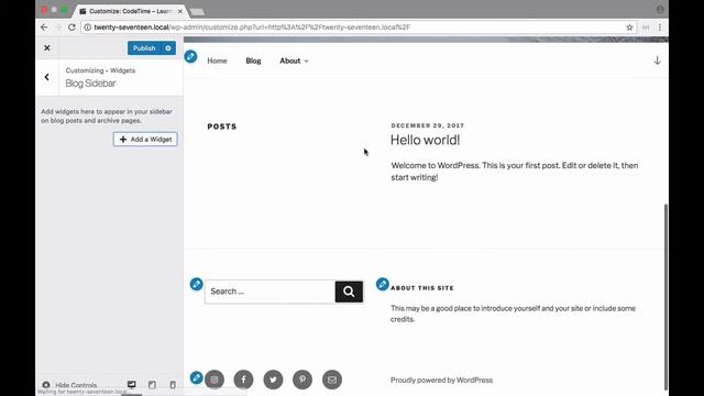 No-Code Customization of the WordPress Twenty Seventeen Theme, Part 8: Customizing the Homepage смотреть онлайн