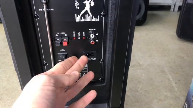 Портативная колонка Meirende MR-1010S смотреть онлайн