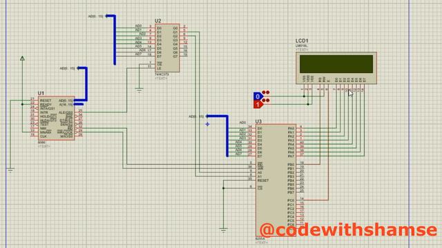 #5 LCD Interfacing with 8086 | 8086 Simulation in Proteus смотреть онлайн