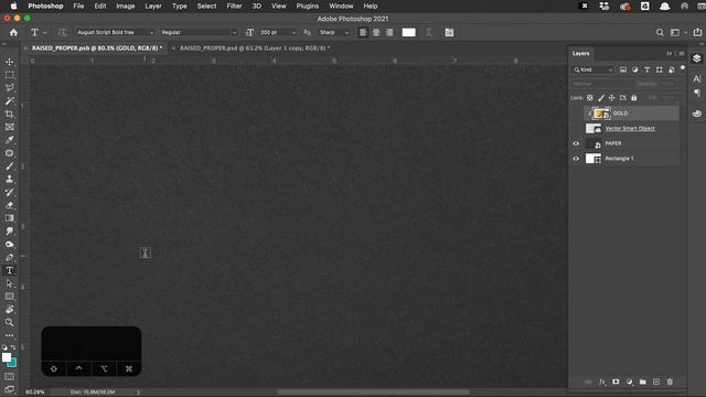How To Create Gold Foil Effect In Photoshop