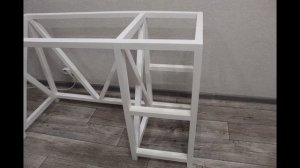 Письменный, компьютерный стол в стиле Лофт  своими руками. Изготовление стола. - DIY