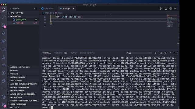 Golang with mangodb atlas cluster part 2 смотреть онлайн