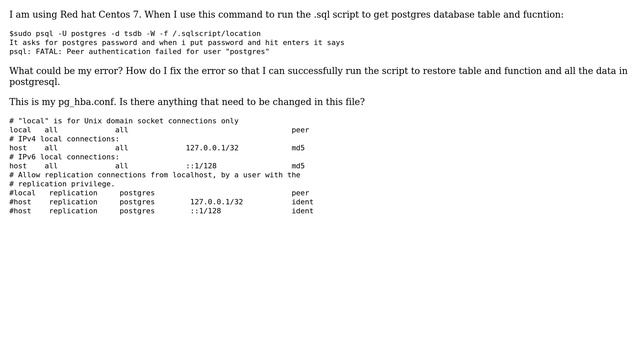 Running the .sql script in Linux to get the postgresql database table and functions смотреть онлайн