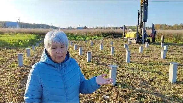 Отзыв заказчика | Фундамент на ж/б сваях смотреть онлайн