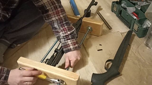 Как поменять пружину на мр 512