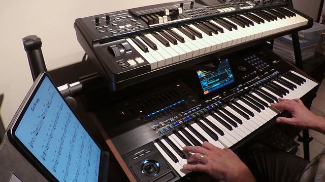 Earth song - Korg Pa5X cover смотреть онлайн