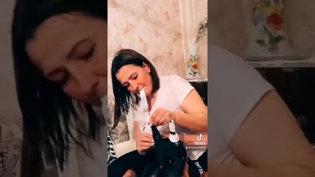Ставим уши доберману ! Доберман щенок 3 месяца смотреть онлайн