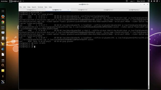 Monitoring a gluster environment with 'gstatus' смотреть онлайн