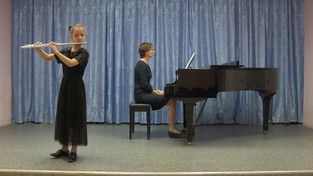 Г. Телеман. Соната g-moll для флейты и фортепиано, 3 4 части смотреть онлайн