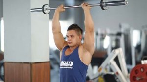 bodymaster : Французский жим со штангой стоя
