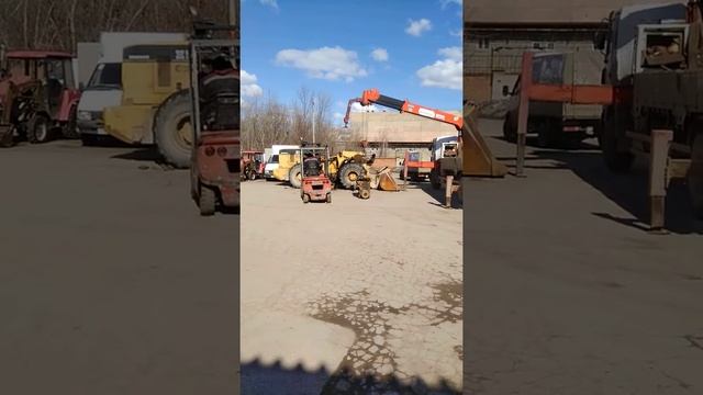 Ремонт КПП фронтального погрузчика видео 1 смотреть онлайн