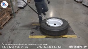 Набор инструментов для ручного монтажа/демонтажа грузовых шин