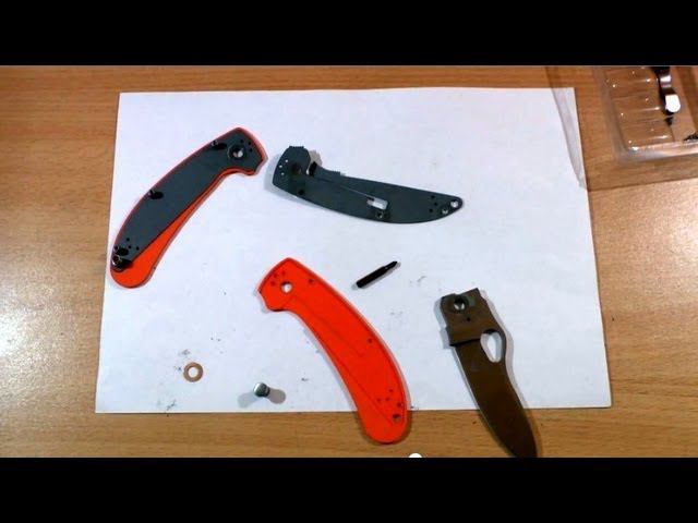 Blade-Tech PHM разборка и центровка клинка смотреть онлайн