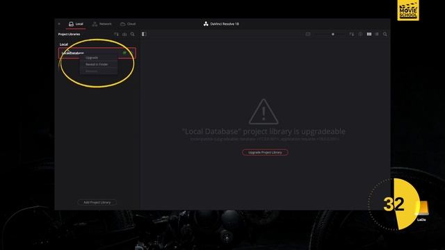 Бекап проектов при обновлении Davinci Resolve. LevelUP за минуту смотреть онлайн