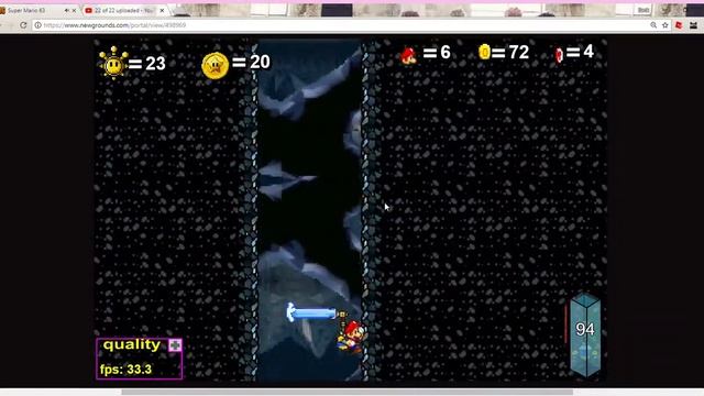 Super Mario 63 - Excavating the 8 Red Coins (Sprite 4 of Hazy Maze Cave) смотреть онлайн