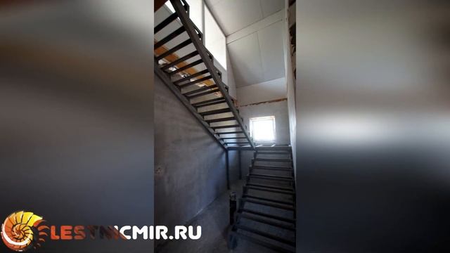 Металлический каркас лестницы под отделку смотреть онлайн