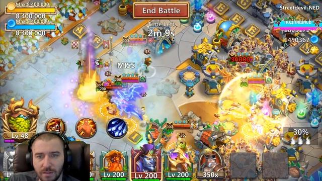 БИГФУТ КОТОРОМУ НЕ СТРАШНЫ ЗЕФИРЫ \ SASQUATCH \ БИТВА ЗАМКОВ \ CASTLE CLASH смотреть онлайн