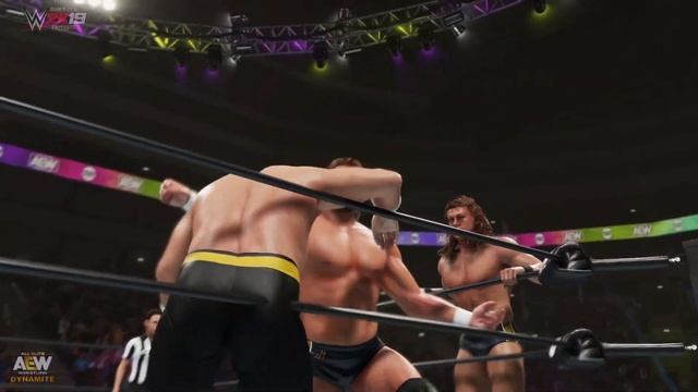 Varsity Blonds VS. Dark Order | ⭐MOD WORLD PREMIERE⭐| AEW | 2K19 Gameplay смотреть онлайн