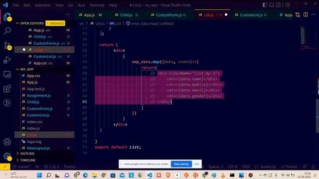 React.js: Props tutorial смотреть онлайн