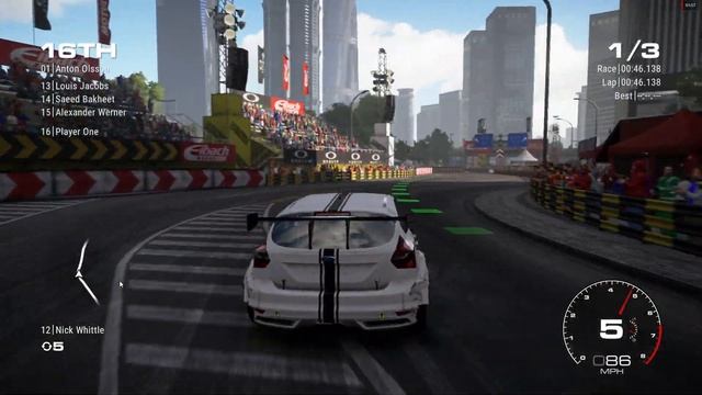 GRID. Запуск игры. смотреть онлайн