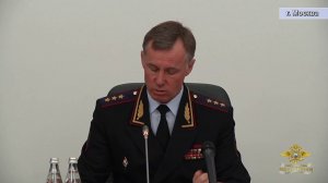 Александр Горовой провел заседание Оперативного штаба МВД России по профилактике правонарушений