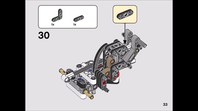 LEGO Instructions | Technic | 42133 | Telehandler | Mainbuild смотреть онлайн