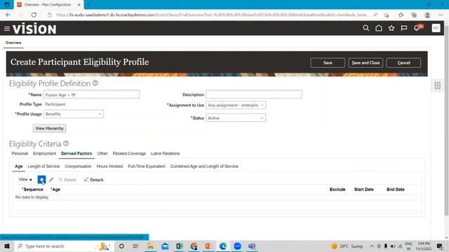 Oracle Fusion HCM Benefits Eligibility Profile | Oracle HCM Eligibility Profile | Oracle HCM BISP смотреть онлайн