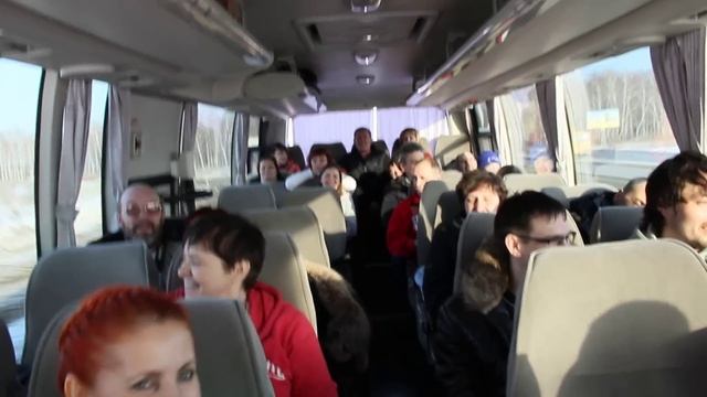 "Полет" в Новоуральск - в автобусе! смотреть онлайн