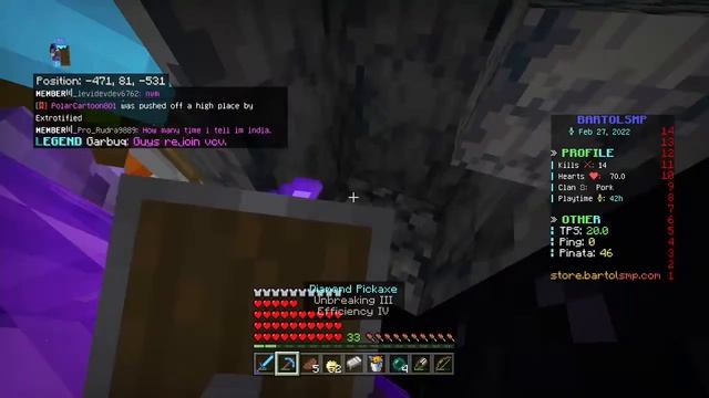 The was a close one (Java + Bedrock Server) #minecraft смотреть онлайн