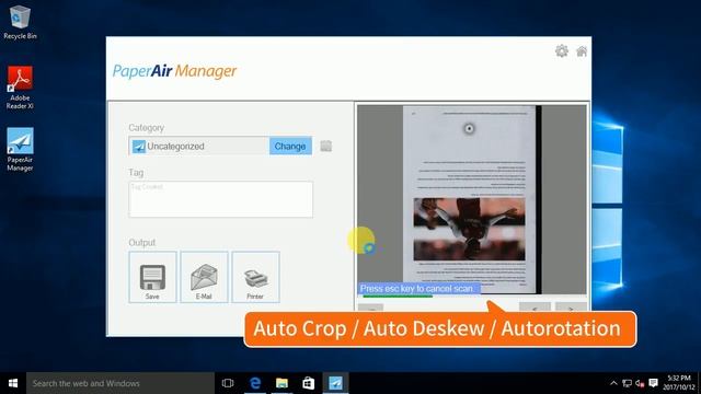PaperAirManager é fácil de digitalizar смотреть онлайн