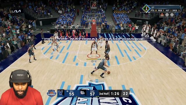 NBA 2K22 My Career PS5 Part 2 - Double Overtime Thriller vs Villanova | iPodKingCarter смотреть онлайн