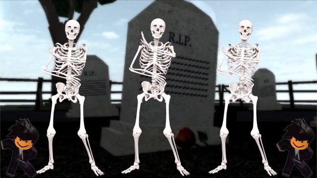 SPOOKY SCARY SKELETONS BUT ITS THE ROBLOX DEATH SOUND смотреть онлайн