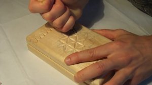 Геометрическая резьба по дереву. Урок 6_2 (geometric wood carving)