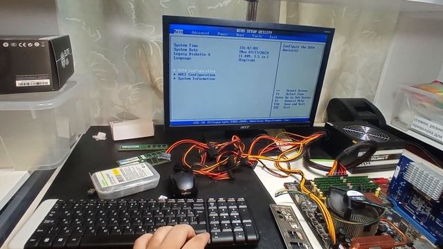 (видео для Авито) Комплект мать Asus P5K-E + проц Intel Core 2 Quad q9550 + оперативка 8 gb RAM смотреть онлайн