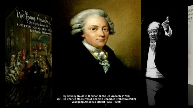 W.A. Mozart – Symphonie Nr.40 in G minor, K.550 (dir. Sir Charles Mackerras, 2007) смотреть онлайн
