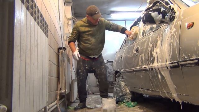 Daewoo Nexia урод стал человеком#ремонт покраска в гараже смотреть онлайн